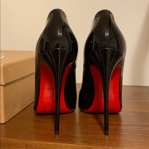 ❌SOLD❌Christian Louboutin So Kate 120 Patent Black - Picture 3 of 6